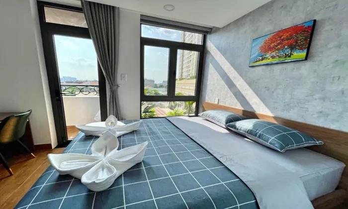 Serviced Apartment For Rent Behind Tropic Garden Thao Dien 65sqm 650 USD/month
