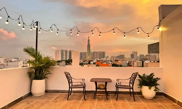 Serviced Apartment For Rent Behind Tropic Garden Thao Dien 65sqm 650 USD/month