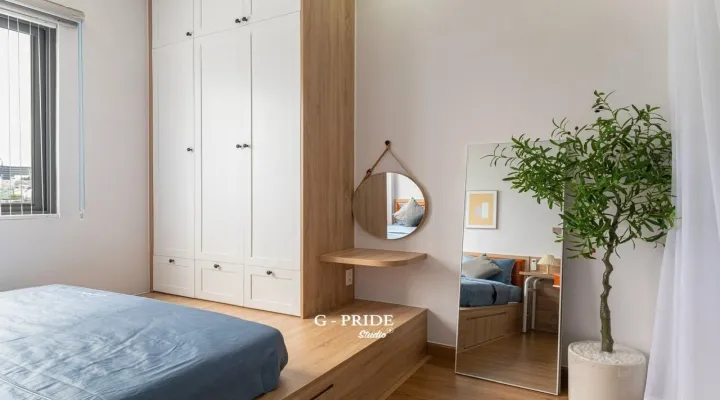 Newly Building Serviced Apartment For Rent in Phan Dinh Phung Street Phu Nhuan HCMC 40sqm 600 USD/month