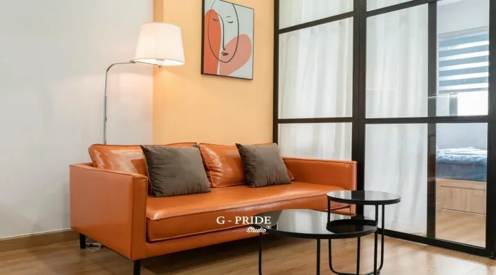 Newly Building Serviced Apartment For Rent in Phan Dinh Phung Street Phu Nhuan HCMC 40sqm 600 USD/month