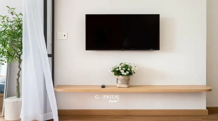 Newly Building Serviced Apartment For Rent in Phan Dinh Phung Street Phu Nhuan HCMC 40sqm 600 USD/month