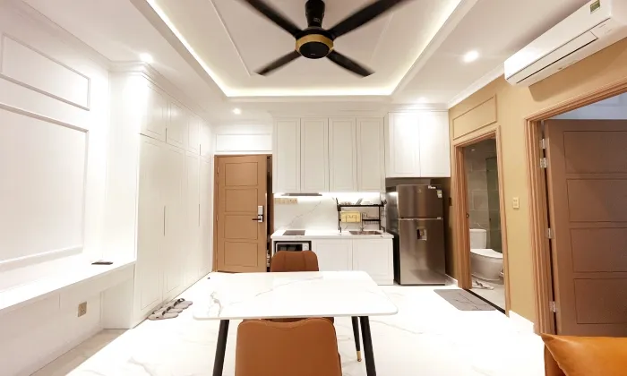Luxury One Bedroom Serviced Apartment For Rent in Dakao District 1 HCMC 45sqm 770 USD/month
