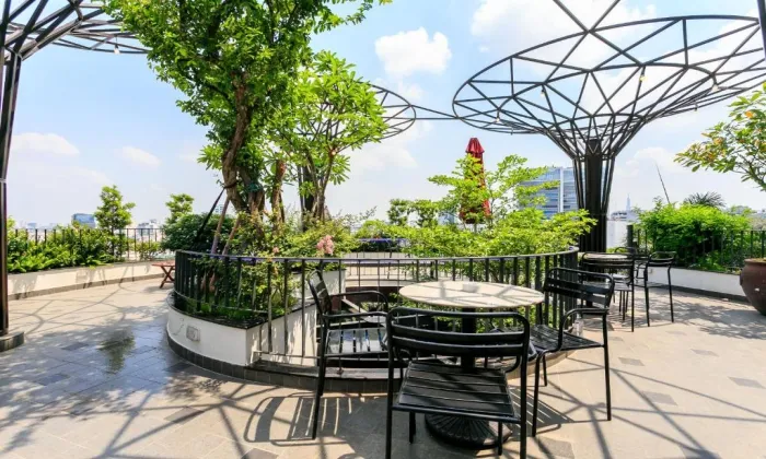 Stunning Studio Garden Building Serviced Apartment For Rent in District 3 HCMC 40sqm 600 USD/month