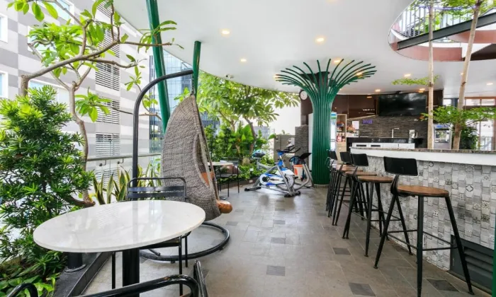 Stunning Studio Garden Building Serviced Apartment For Rent in District 3 HCMC 40sqm 600 USD/month