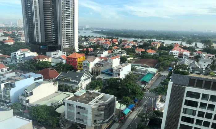 Nice Furniture Four Bedroom Apartment for rent in Gateway Thao Dien HCMC 145sqm 2,800 USD/month