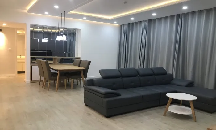 Nice Furniture Four Bedroom Apartment for rent in Gateway Thao Dien HCMC 145sqm 2,800 USD/month