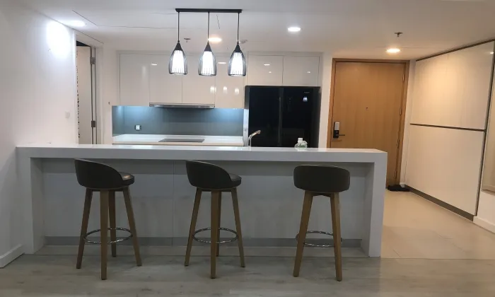 Nice Furniture Four Bedroom Apartment for rent in Gateway Thao Dien HCMC 145sqm 2,800 USD/month