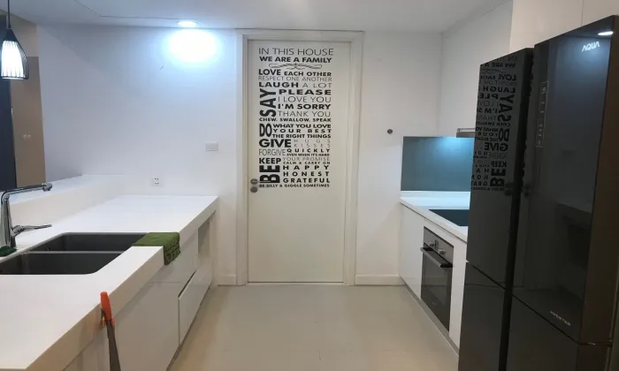 Nice Furniture Four Bedroom Apartment for rent in Gateway Thao Dien HCMC 145sqm 2,800 USD/month