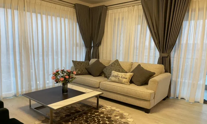 So Beautiful Three Bedroom Apartment for rent in Gateway Thao Dien HCMC 133sqm 3,000 USD/month