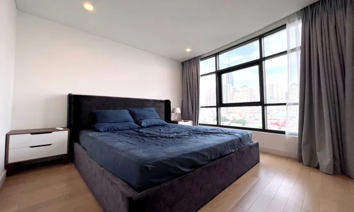 Two Bedroom City Garden Apartment For Rent in Binh Thanh HCM 105sqm 1,400 USD/month