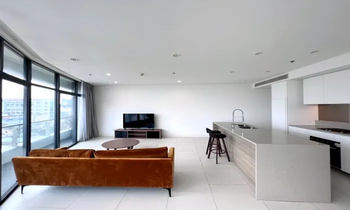 Two Bedroom City Garden Apartment For Rent in Binh Thanh HCM 105sqm 1,400 USD/month