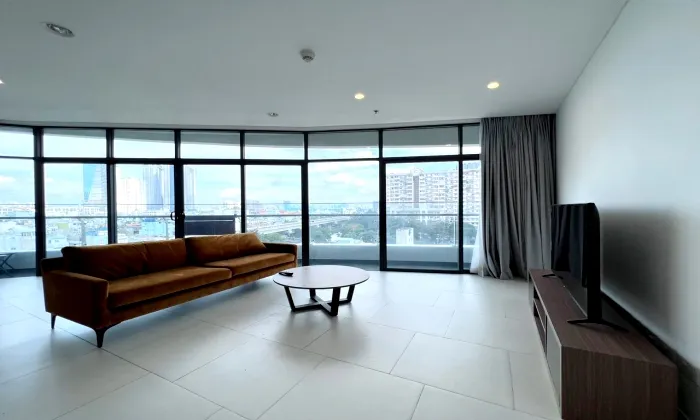 Two Bedroom City Garden Apartment For Rent in Binh Thanh HCM 105sqm 1,400 USD/month