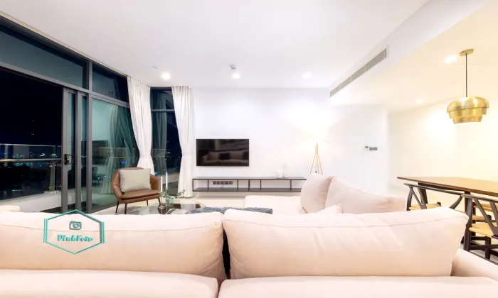 Stunning City Garden Apartment for rent in Binh Thanh HCMC 145sqm 3,000 USD/month