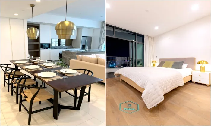 Stunning City Garden Apartment for rent in Binh Thanh HCMC 145sqm 3,000 USD/month