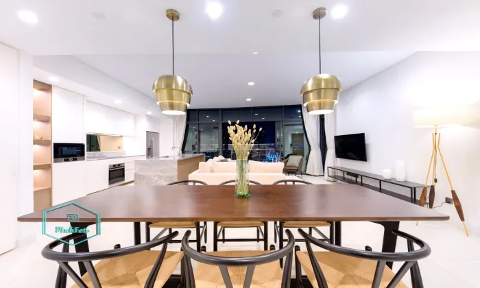 Stunning City Garden Apartment for rent in Binh Thanh HCMC 145sqm 3,000 USD/month