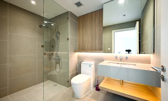 Middle FLoor City Garden Apartment for rent in Binh Thanh HCM 70sqm 1,100 USD/month