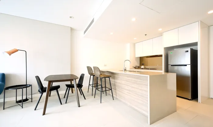 Middle FLoor City Garden Apartment for rent in Binh Thanh HCM 70sqm 1,100 USD/month