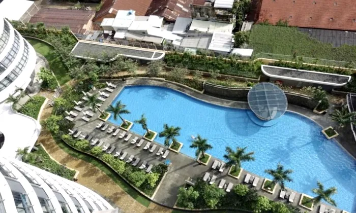 Pool view City Garden Apartment for rent in Binh Thanh HCM 70sqm 1,000 USD/month