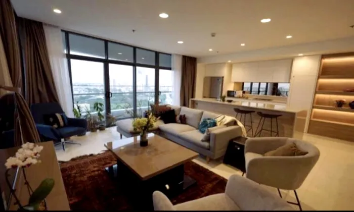 Modern City Garden Apartment For Rent in Binh Thanh HCM 145sqm 2,150 USD/month