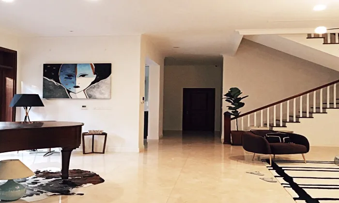 Modern Furniture Villa for rent in Fideco Compound 14 Thao Dien St HCMC 400sqm 5,500 USD/month