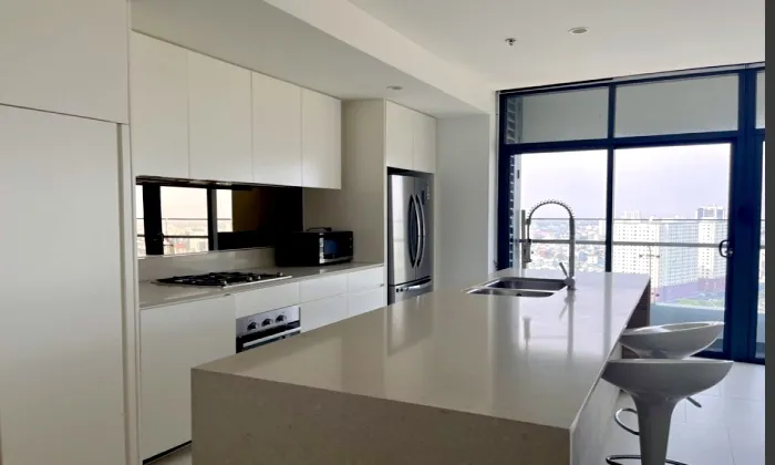 Big Size City Garden Apartment For Rent in Binh Thanh HCM 145sqm 2,500 USD/month