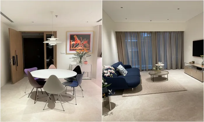 Modern Three Bedroom The River Thu Thiem For Rent in District 2 Ho Chi Minh City 120sqm 3,000 USD/month