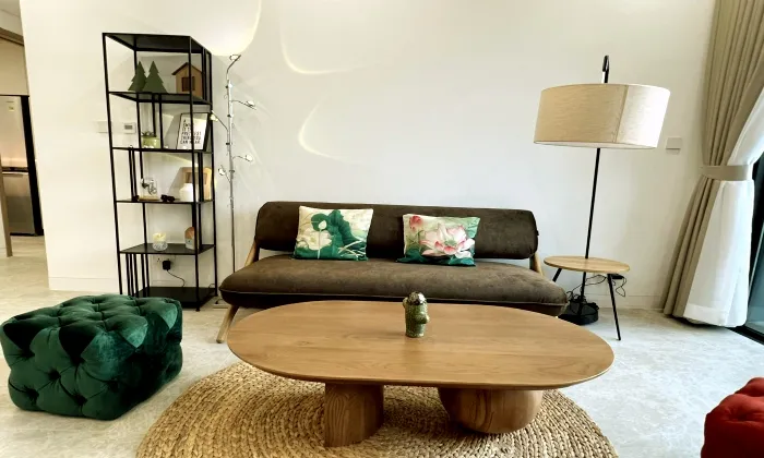 High Floor Nice View Three Bedroom The River Apartment For Rent in HCMC 120sqm 3,000 USD/month
