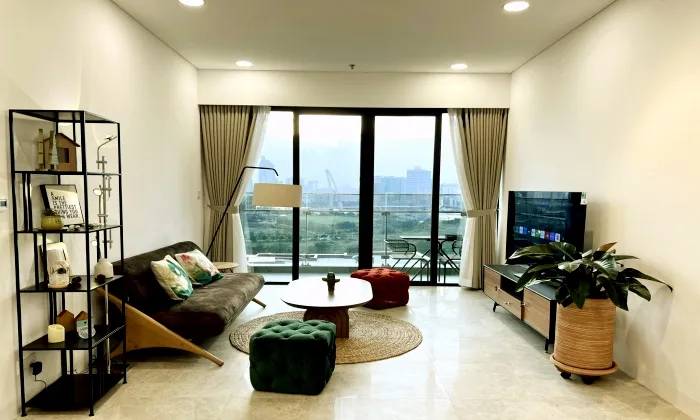 High Floor Nice View Three Bedroom The River Apartment For Rent in HCMC 120sqm 3,000 USD/month