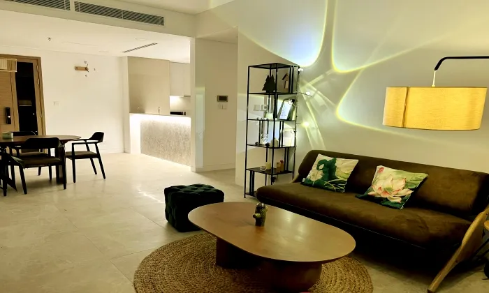 High Floor Nice View Three Bedroom The River Apartment For Rent in HCMC 120sqm 3,000 USD/month