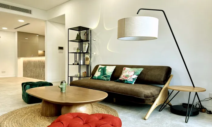 High Floor Nice View Three Bedroom The River Apartment For Rent in HCMC 120sqm 3,000 USD/month