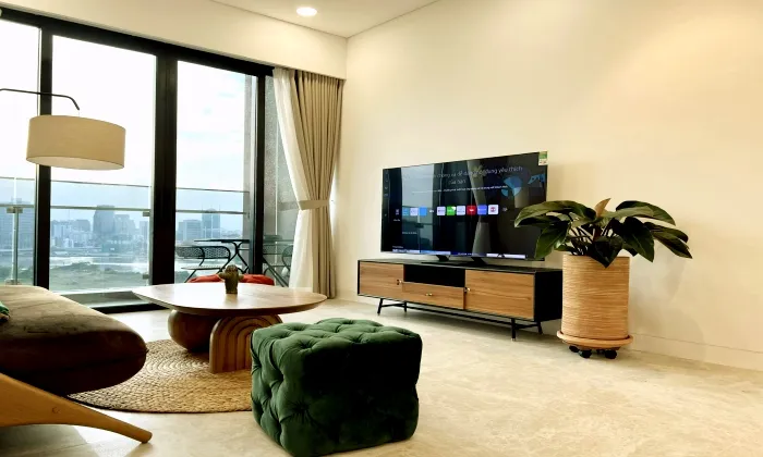 High Floor Nice View Three Bedroom The River Apartment For Rent in HCMC 120sqm 3,000 USD/month