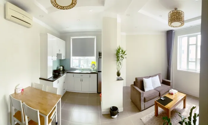 Two Bedroom Serviced Apartment For Rent in Pham Viet Chanh area Binh Thanh 80sqm 900 USD/month