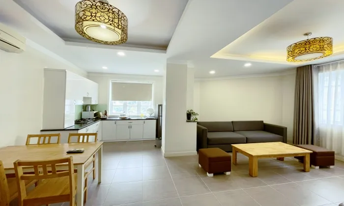 Two Bedroom Serviced Apartment For Rent in Pham Viet Chanh area Binh Thanh 80sqm 900 USD/month