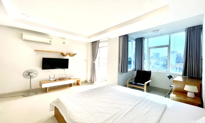 Studio Serviced Apartment For Rent in Me Linh Binh Thanh HCM 35sqm 500 USD/month
