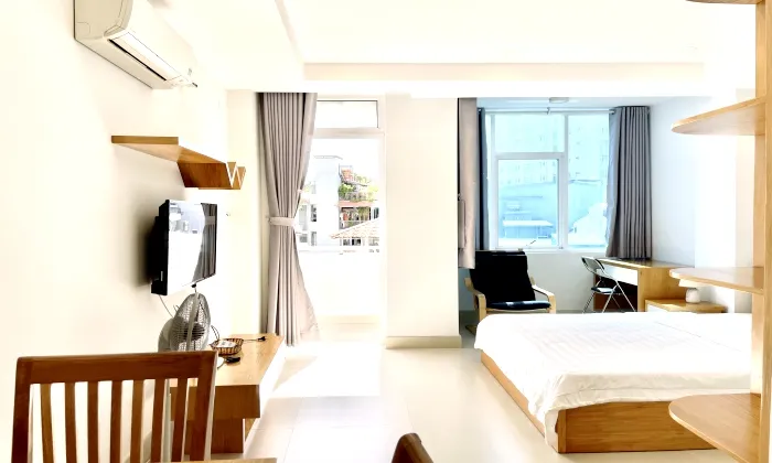 Studio Serviced Apartment For Rent in Me Linh Binh Thanh HCM 35sqm 500 USD/month