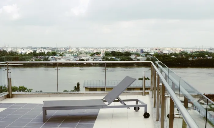 Two Bedroom Moonlight Serviced Apartment For Rent in Nguyen Van Huong Thao Dien HCMC 100sqm 1,300 USD/month