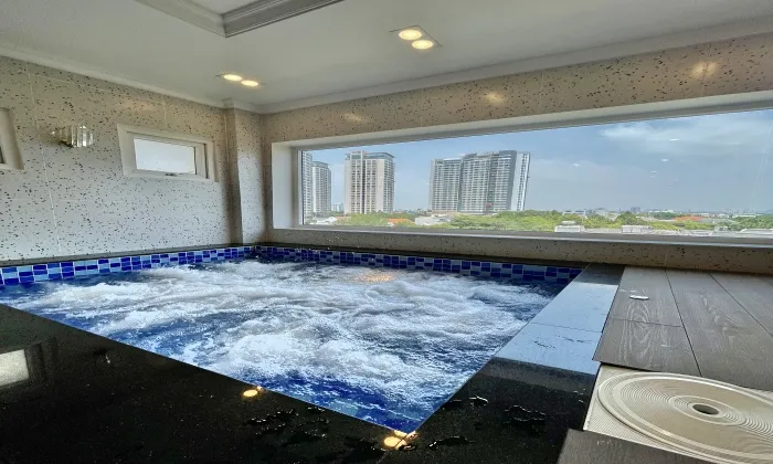 Balcony Two Bedroom Serviced Apartment in 204 Nguyen Van Huong Thao Dien HCM 80sqm 1,400 USD/month