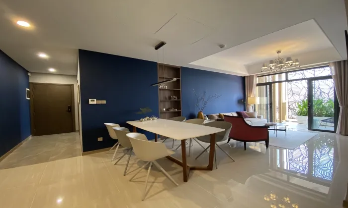 Amazing Three Bedroom Serviced Apartment Home in Luxone Thao Dien HCMC 120sqm 3,200 USD/month