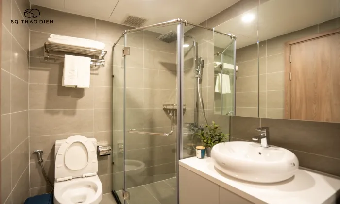 One Bedroom SQ Thao Dien Serviced Apartment For Rent in Thao Dien HCMC 45sqm 950 USD/month