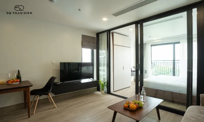 One Bedroom SQ Thao Dien Serviced Apartment For Rent in Thao Dien HCMC 45sqm 950 USD/month