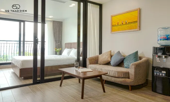 One Bedroom SQ Thao Dien Serviced Apartment For Rent in Thao Dien HCMC 45sqm 950 USD/month