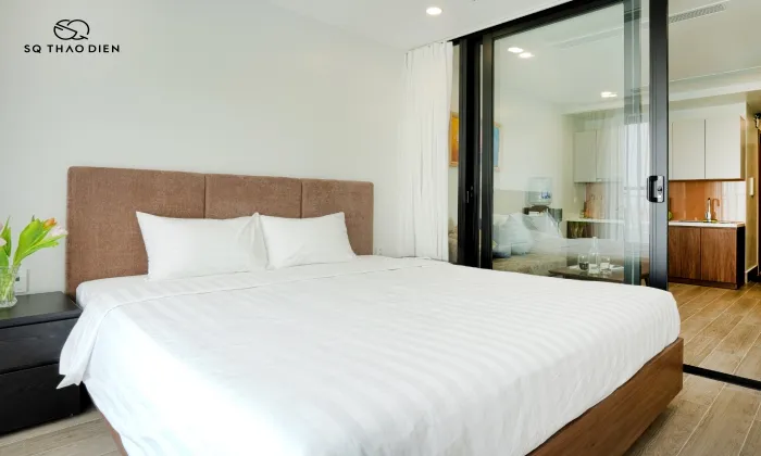 One Bedroom SQ Thao Dien Serviced Apartment For Rent in Thao Dien HCMC 45sqm 950 USD/month