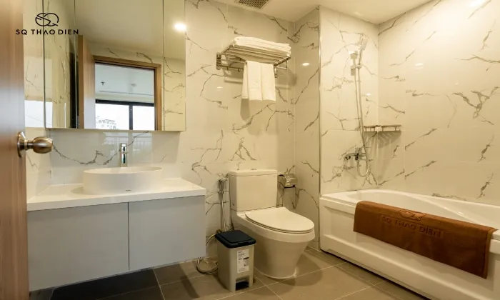 Nice Two Bedroom SQ Thao Dien Serviced Apartment Living in Thao Dien Thu Duc City 85sqm 1,450 USD/month