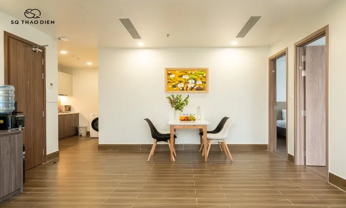 Nice Two Bedroom SQ Thao Dien Serviced Apartment Living in Thao Dien Thu Duc City 85sqm 1,450 USD/month