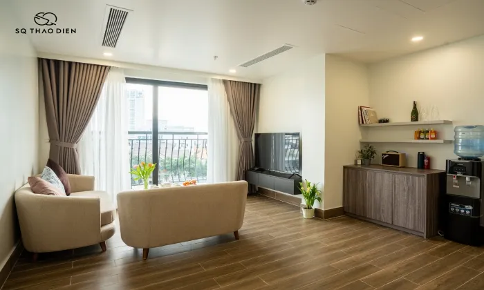 Nice Two Bedroom SQ Thao Dien Serviced Apartment Living in Thao Dien Thu Duc City 85sqm 1,450 USD/month