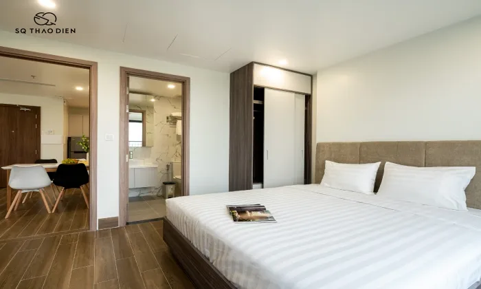 Nice Two Bedroom SQ Thao Dien Serviced Apartment Living in Thao Dien Thu Duc City 85sqm 1,450 USD/month