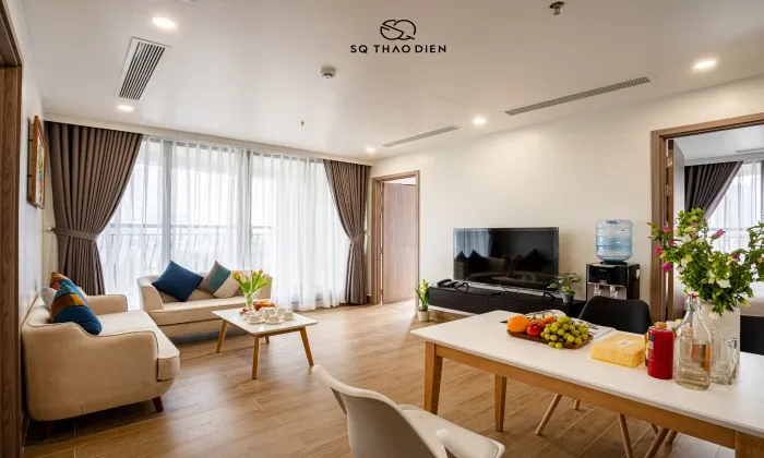 Three Bedroom SQ Serviced Apartment For Lease in Thao Dien Thu Duc City 105sqm 1,650 USD/month