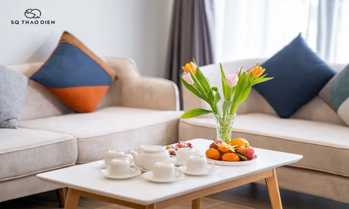Two Bedroom SQ Thao Dien Serviced Apartment Thao Dien HCM 92sqm 1,500 USD/month