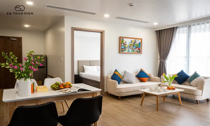 Two Bedroom SQ Thao Dien Serviced Apartment Thao Dien HCM 92sqm 1,500 USD/month