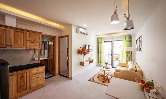 One Bedroom Serviced Apartment in De Tham Street HCMC 45sqm 600 USD/month